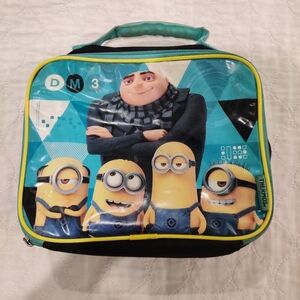 Kids Despicable Me Minions insulated lunch bag